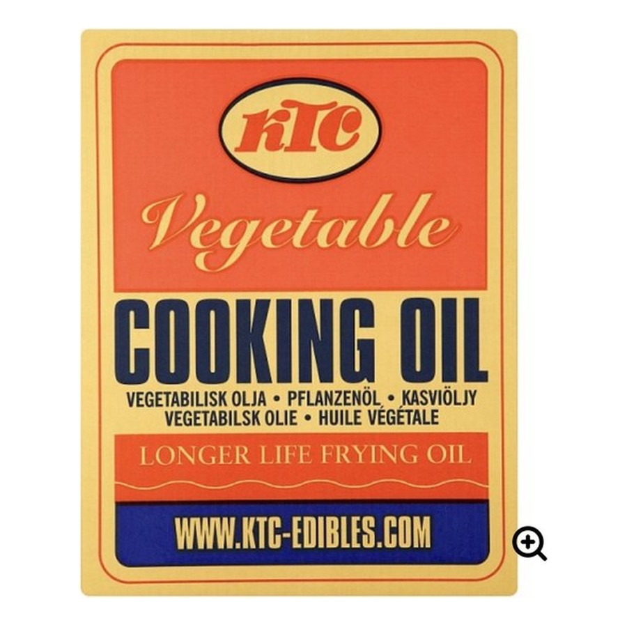 KTC Vegetable Cooking Oil — 20 litres