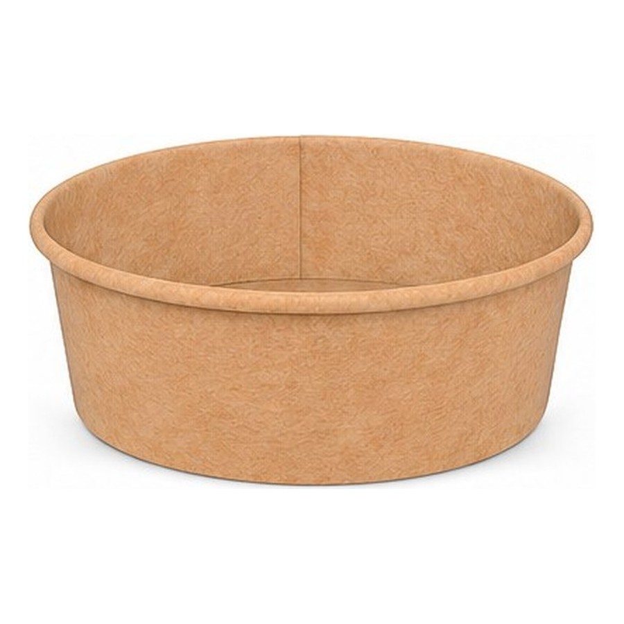 Kraft Round Bowl 1000ml — 200 pcs