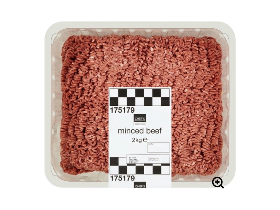 Chef's Essentials Minced Beef — 2kg